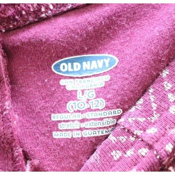 Old Navy Pants Girls Size Large 10-12 Red‎ - Picture 3 of 4